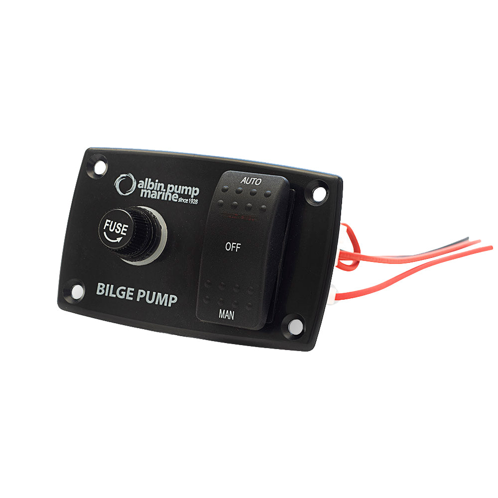 Albin Group 3-Way Bilge Panel - 12/24V - 01-66-027