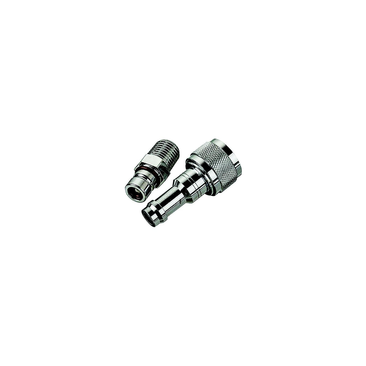 Scepter 11553 Fuel Connector, Quick Universal 3/8" Barb Female 1/4" NPT Male Stainless Steel - 11553
