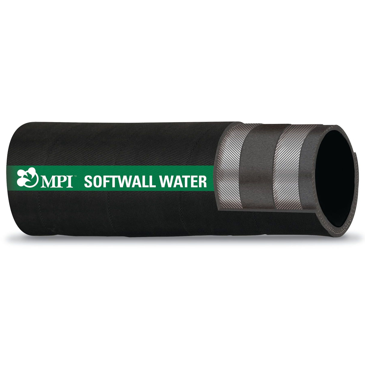 MPI Products Series 110 Premium Softwall 12-1/2’ Water Hose - Non-Wire (5/8”) - 110-0584 - image 1