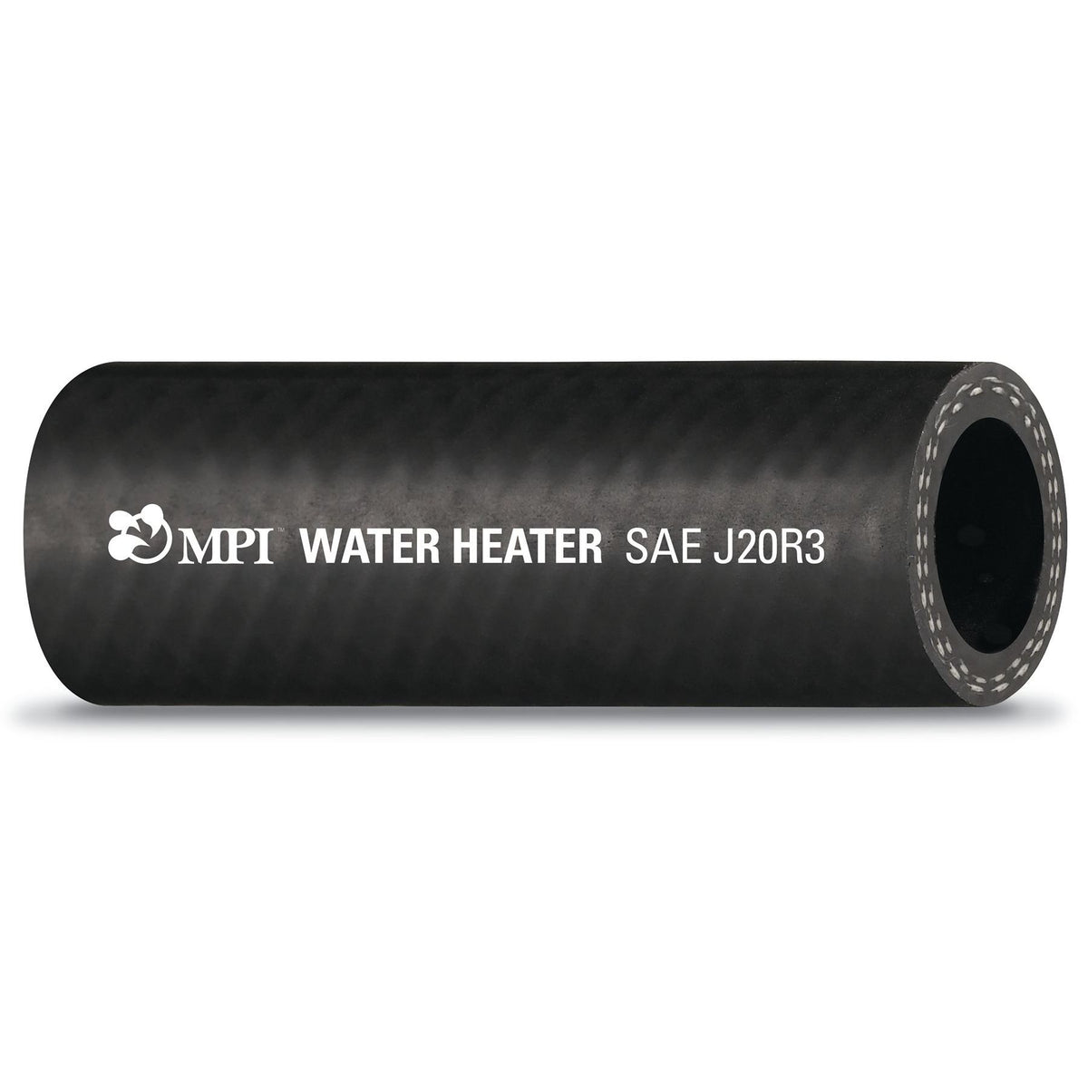MPI Products Series 132 Black Heavy Duty Water Heater Hose (3/4”) - 132-0346 - image 1