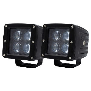 HEISE LED Lighting Systems HEISE 3" 4 LED Cube Light - 2-Pack - HE-ICL2PK