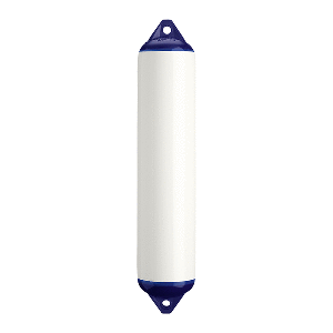 Polyform U.S. Polyform F-4 Twin Eye Fender 8.5" x 40.5" - White - F-4 WHITE