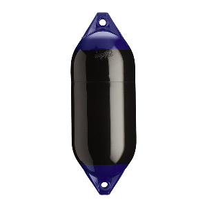 Polyform U.S. Polyform F-5 Twin Eye Fender 11" x 30" - Black - F-5 BLACK