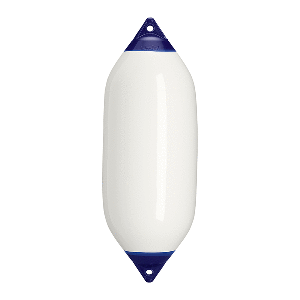 Polyform U.S. Polyform F-7 Twin Eye Fender 15" x 41" - White - F-7 WHITE