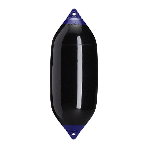 Polyform U.S. Polyform F-7 Twin Eye Fender 15" x 41" - Black - F-7 BLACK