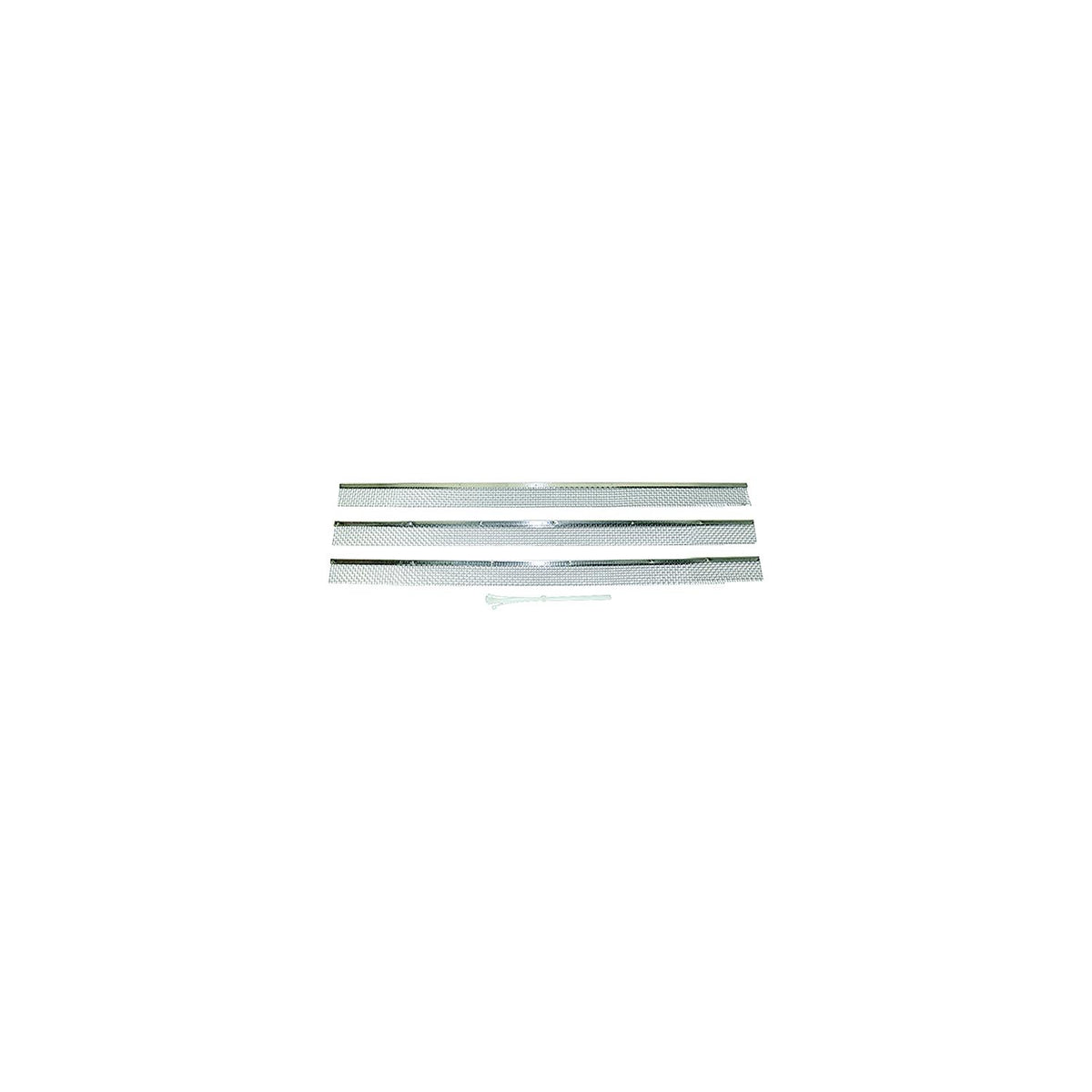 Valterra A10-1311VP Stainless Steel Mesh Cover 3 Pack Bug Screens for RV Fridge Vent - Fits Dometic Models with 20" Louver Openings - image 1