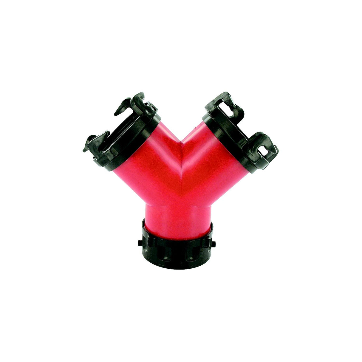 Valterra F02-2030 Red & Black 3" RV Rotating WYE Outlet Hose Joiner - image 1