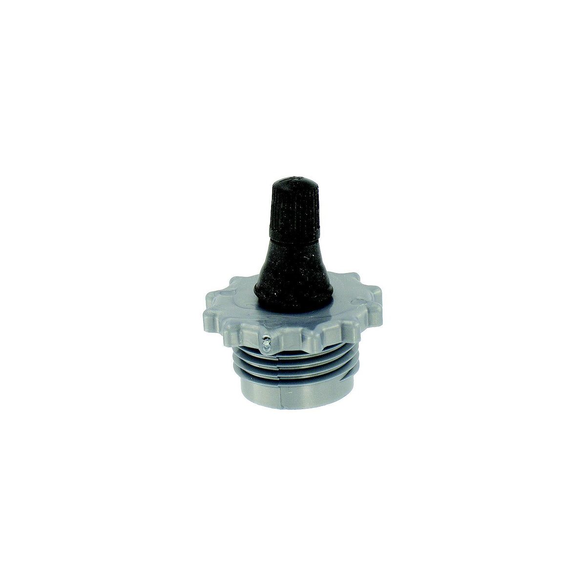 Valterra Blow Out Plug, Gray Plastic w/Valve - P23508VP - image 1