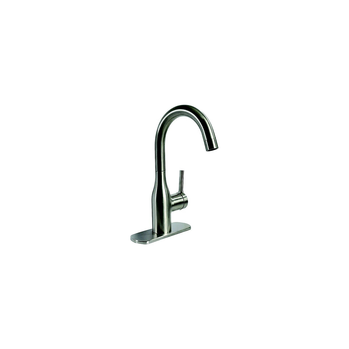 Valterra PF231410 Premium Slimline Single Handle Bar Faucet, Brushed Nickel - image 1