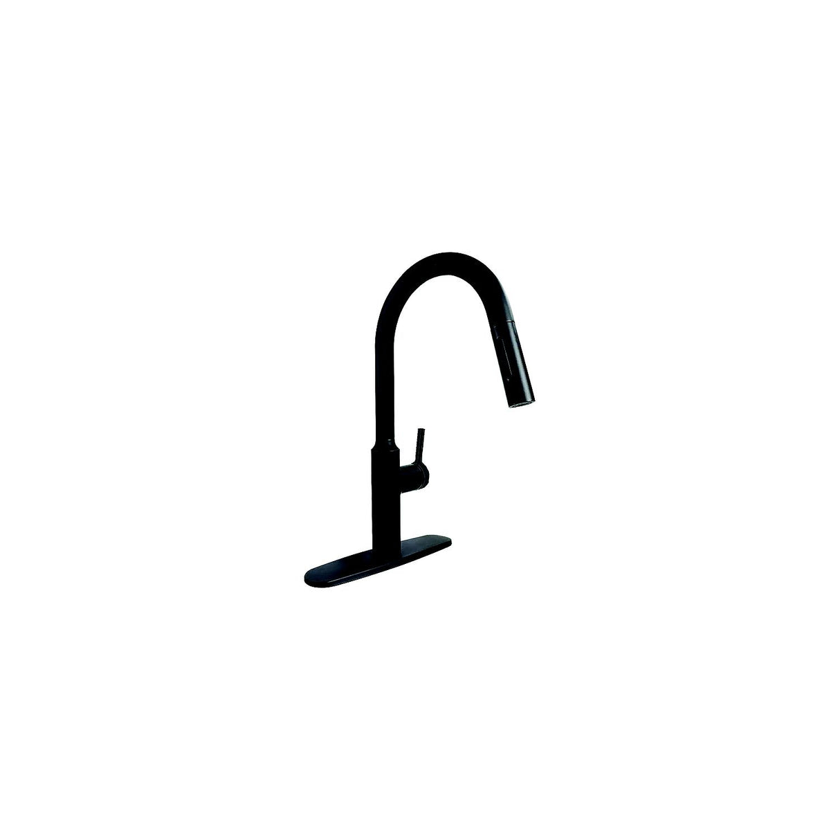 Valterra PF231765 8" Premium Slimline Single Handle Pull Down Kitchen Faucet, Matte Black - image 1