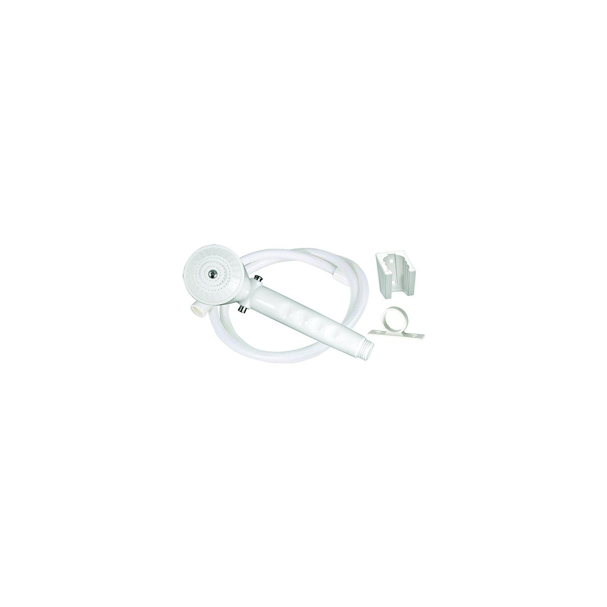 Valterra Phoenix PF276024 RV Outdoor 60" Vinyl Shower Hose & Kit, White - image 1