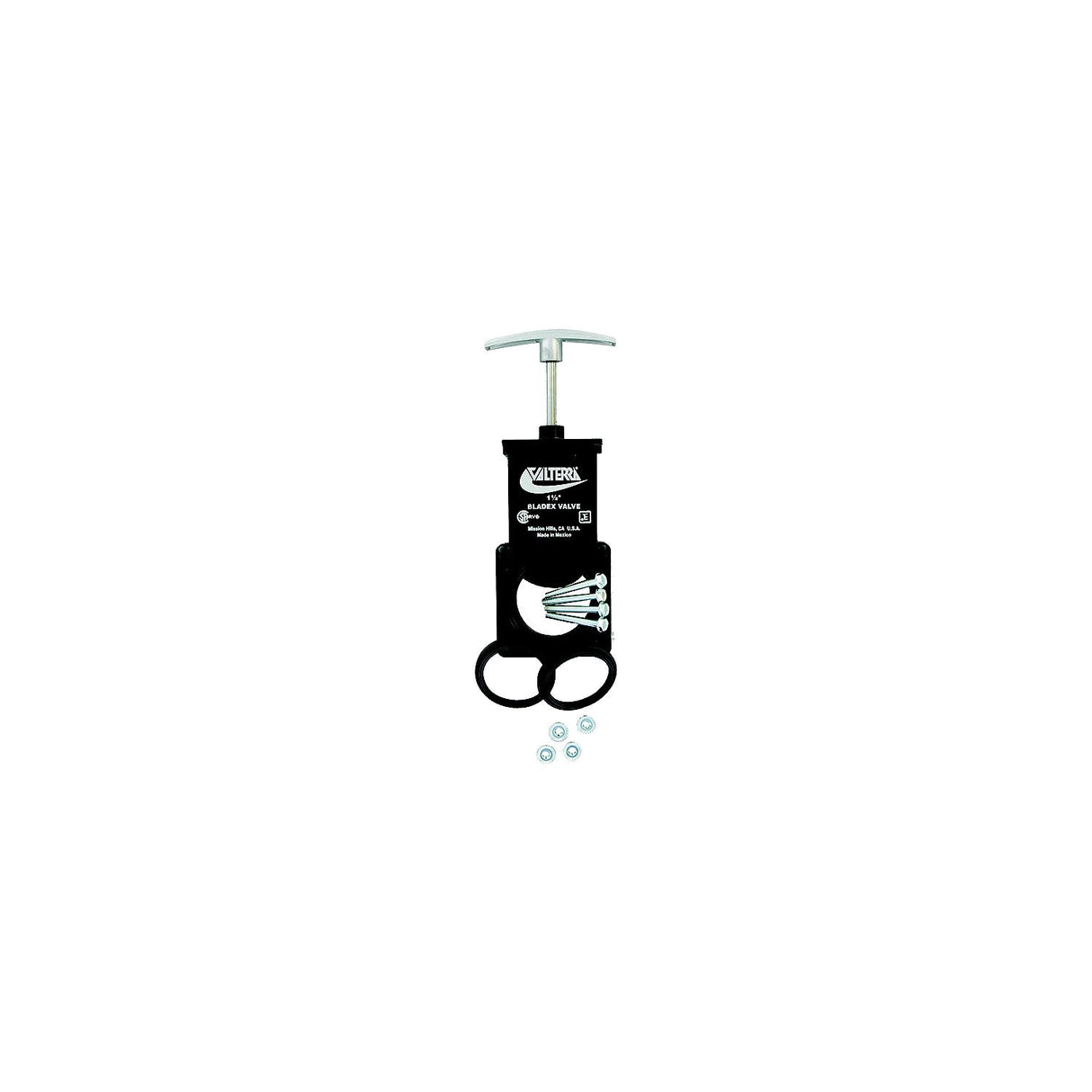 Valterra Bladex RV Waste Metal Handle Valve | Includes Hardware, 3" - T1003VPM - image 2