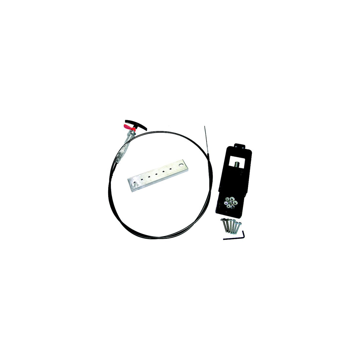 Valterra TC372 72" Flexible Stainless Cable Actuated 3" Waste Valve Kit - image 2
