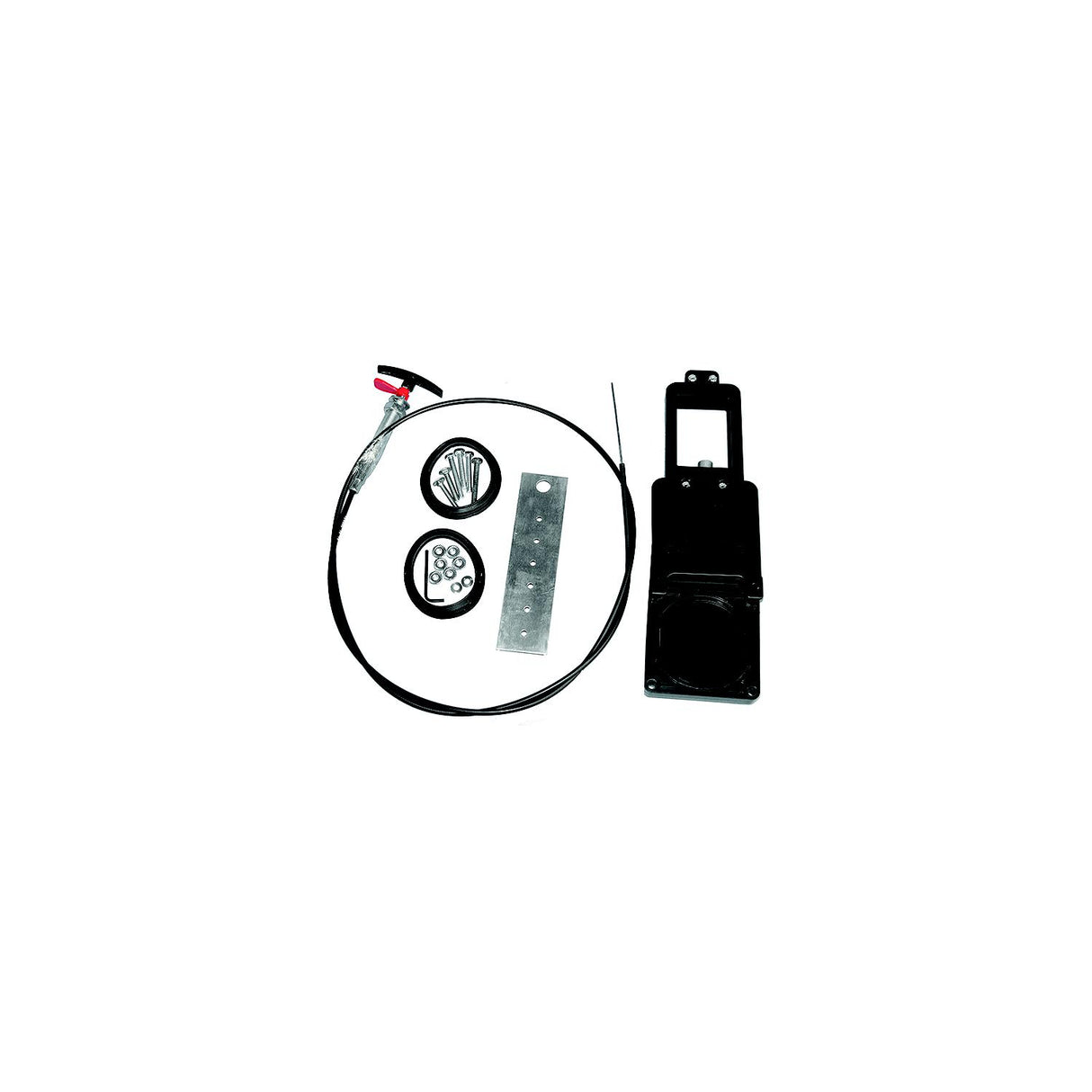 Valterra TC372CN 72" Flexible Polymer Cable Actuated 3" Waste Valve Kit - image 2