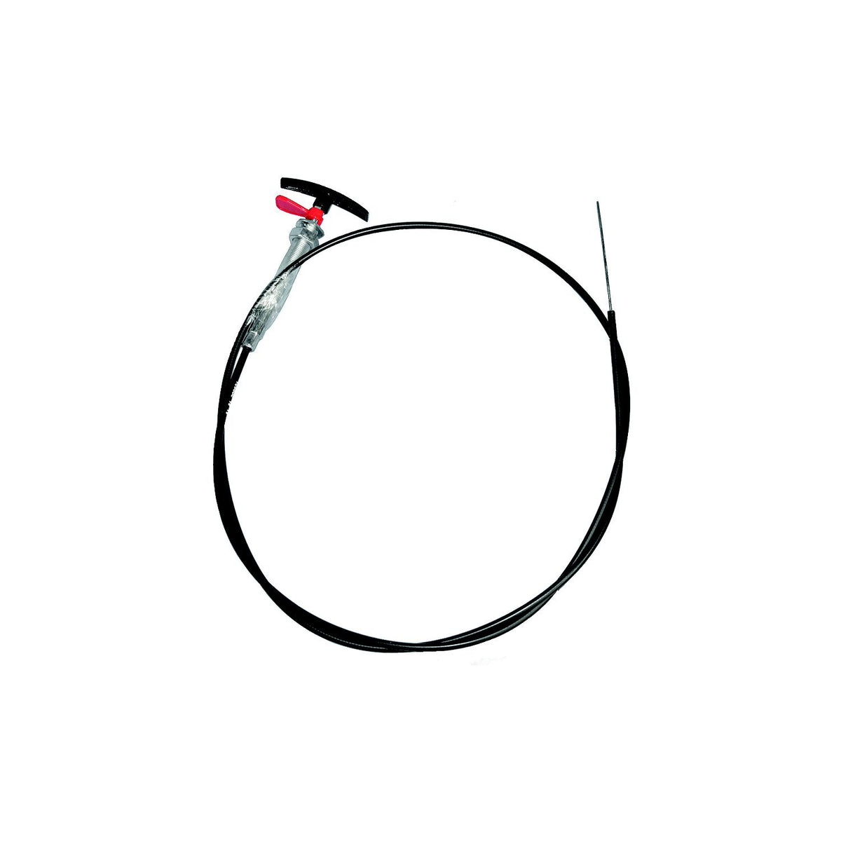 Valterra TC72PB Replacement Waste Valve Stainless Cable & Handle, 72" - image 1