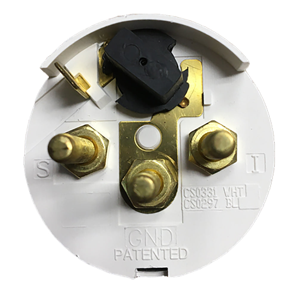 Faria Beede Instruments Faria Euro White 2" Cylinder Head Temperature Gauge (60 - 220° F) - 12910