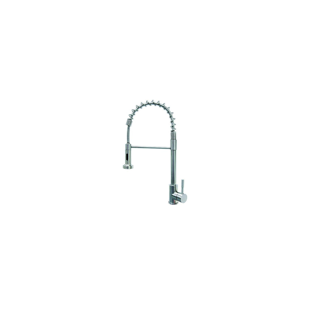 Lippert Flow-Max 719323 Coiled Spring Sprayer Faucet, Stainless Steel - 719323 - official Lippert product image 3