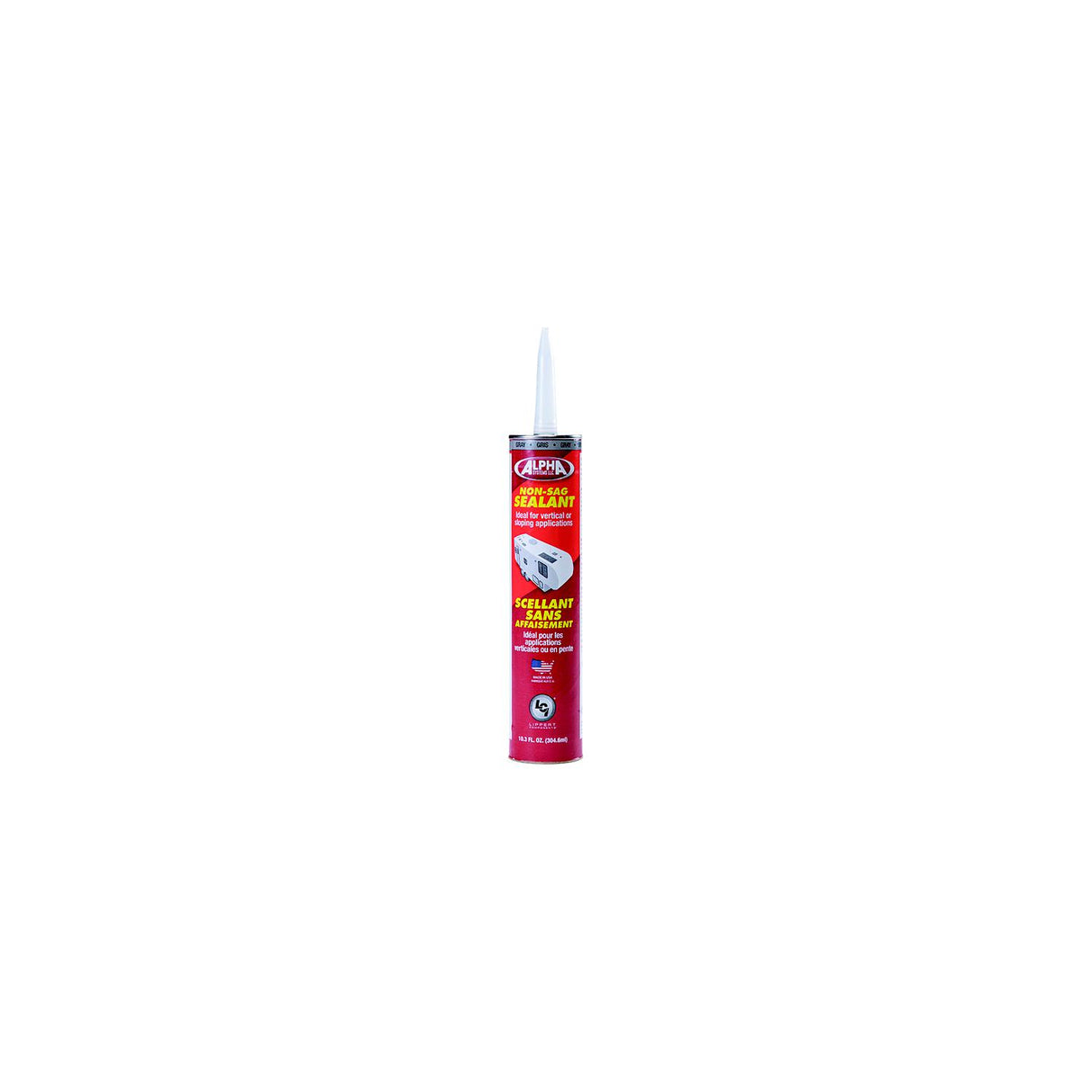 Lippert Alpha Systems 862159 Low VOC Non-Sag Sealant, 10.3 oz., Grey - 862159 - official Lippert product image 3