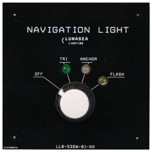 Lunasea Lighting Lunasea Tri/Anchor/Flash Fixture Switch - LLB-53SW-81-00