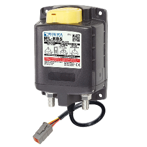 Blue Sea Systems Blue Sea 7717100 ML-RBS Remote Battery Switch with Manual Control Auto Release & Deutsch Connector - 24V