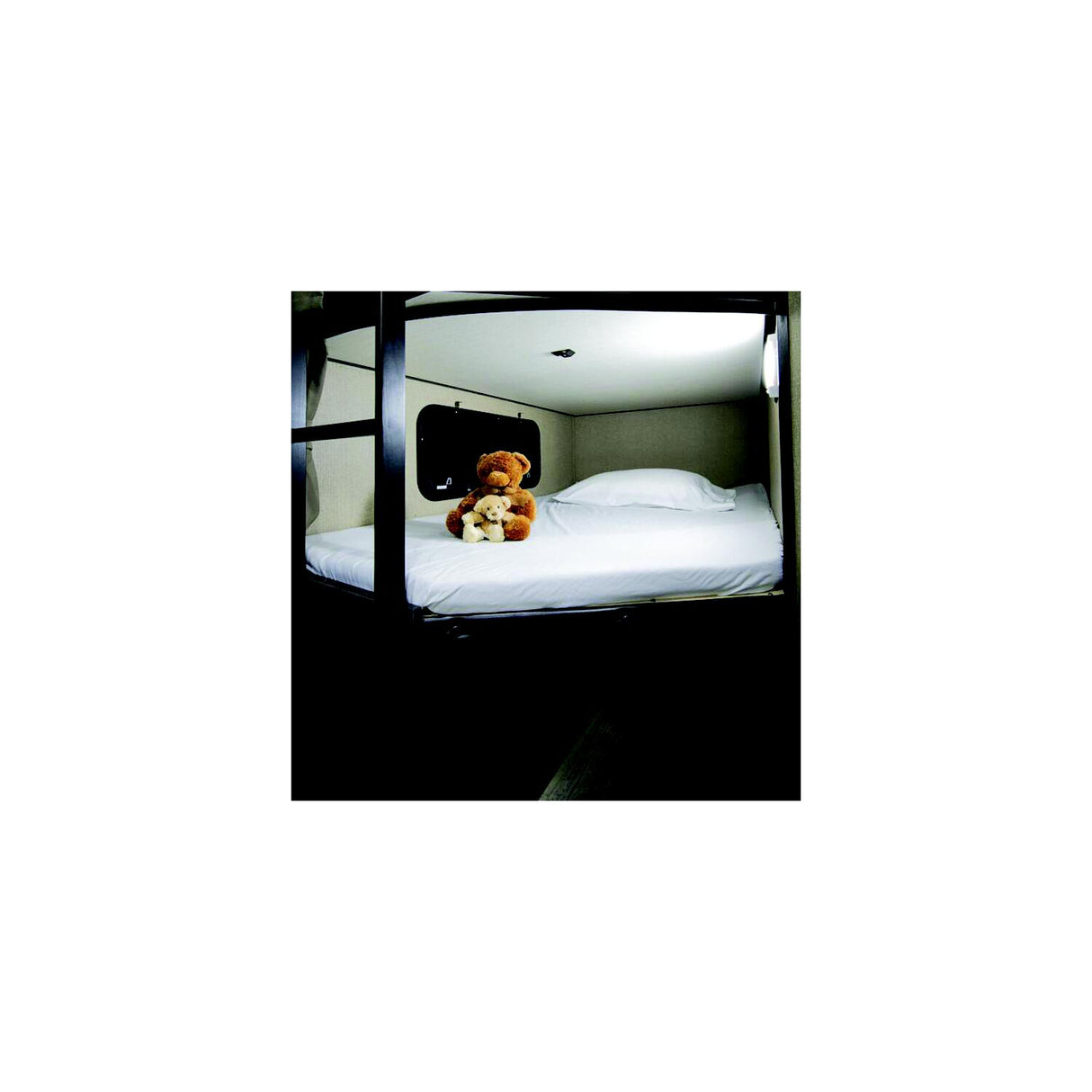 Lippert (Furniture) Thomas Payne 2020218507 Microfiber Sheet Set, White, Three Quarter - 2020218507 - official Lippert (Furniture) product image 3