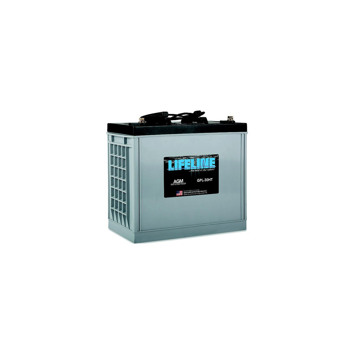 Midstate Battery Lifeline GPL30HT AGM Battery, 12 Volt - image 1