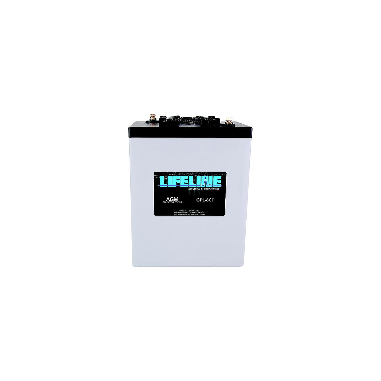 Midstate Battery Lifeline LLGPL6CT AGM Battery, 6 Volt - image 1