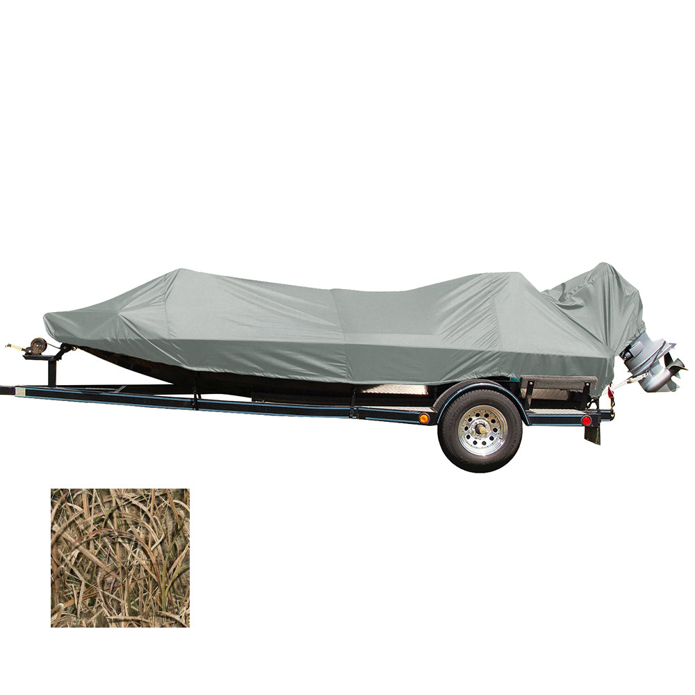 Carver by Covercraft Carver Performance Poly-Guard Styled-to-Fit Boat Cover f/18.5' Jon Style Bass Boats - Shadow Grass - 77818C-SG