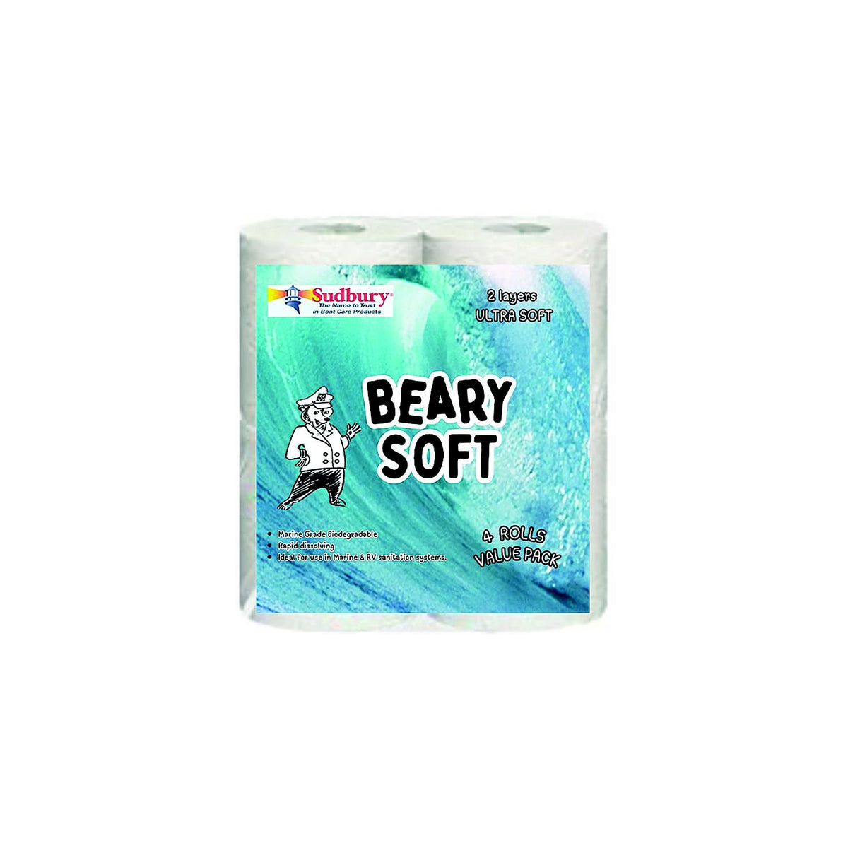 Sudbury Boat Care SUDBURY TOILET PAPER 2-PLY MARINE AND RV DISSOLVABLE - 824 - image 2