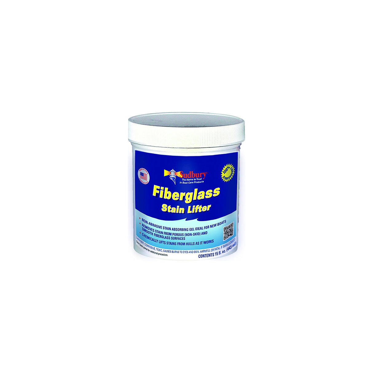 Sudbury Boat Care Fiberglass Stain Lifter, 16 oz. - 846