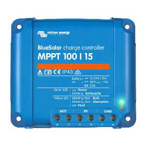 Victron Energy Victron BlueSolar MPPT Charge Controller - 100V - 15AMP - SCC010015200R