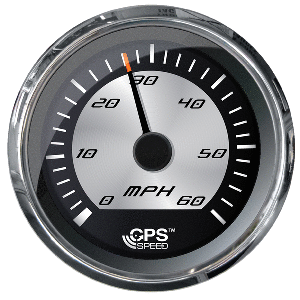 Faria Beede Instruments Faria Platinum 4" Speedometer - 60MPH - GPS - 22010