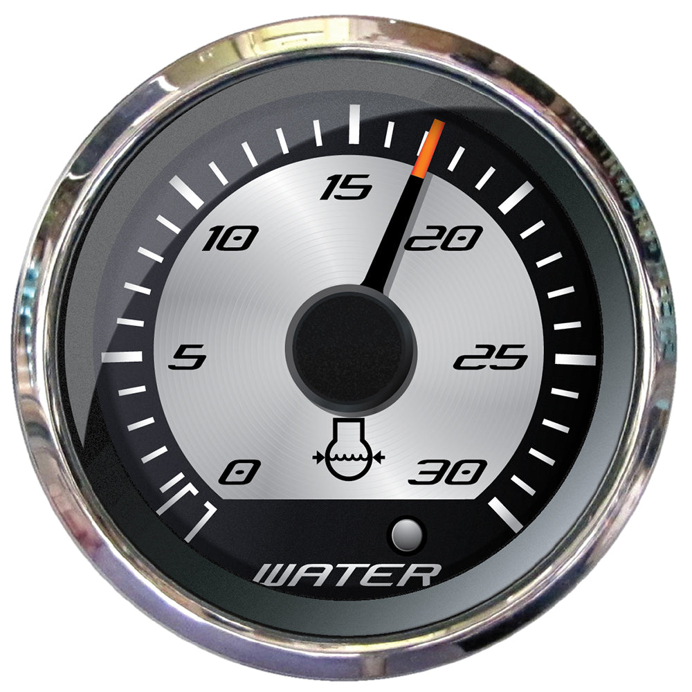 Faria Beede Instruments Faria Platinum 2" Water Pressure Gauge - 30 PSI - 22023