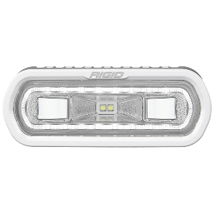 RIGID Industries SR-L Series Marine Spreader Light - White Surface Mount - White Light w/White Halo - 51100