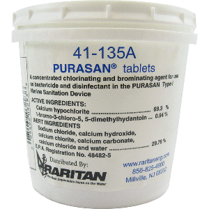 Raritan PURASAN® EX Refill Tablets *1 Tub of 6 Tablets - 41-135A