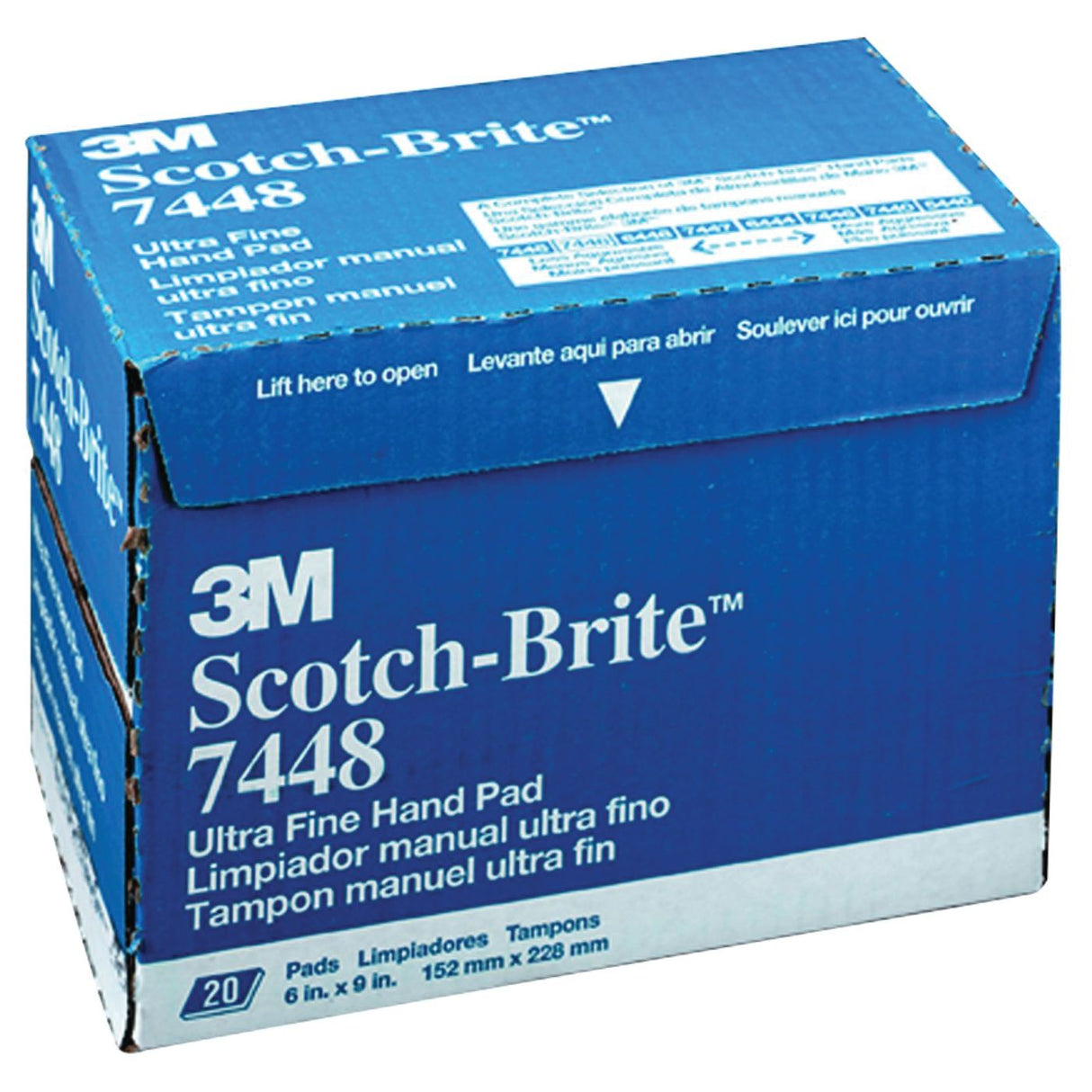 3M Scotch-Brite™ Hand Pads (6” x 9”) - 07448 - image 3