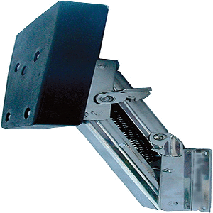 Panther Products Panther Outboard Motor Bracket - Stainless Steel - Max 10HP - 550010
