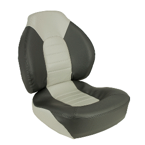 Springfield Marine Springfield Fish Pro Mid Back Folding Seat - Charcoal/Grey - 1041733