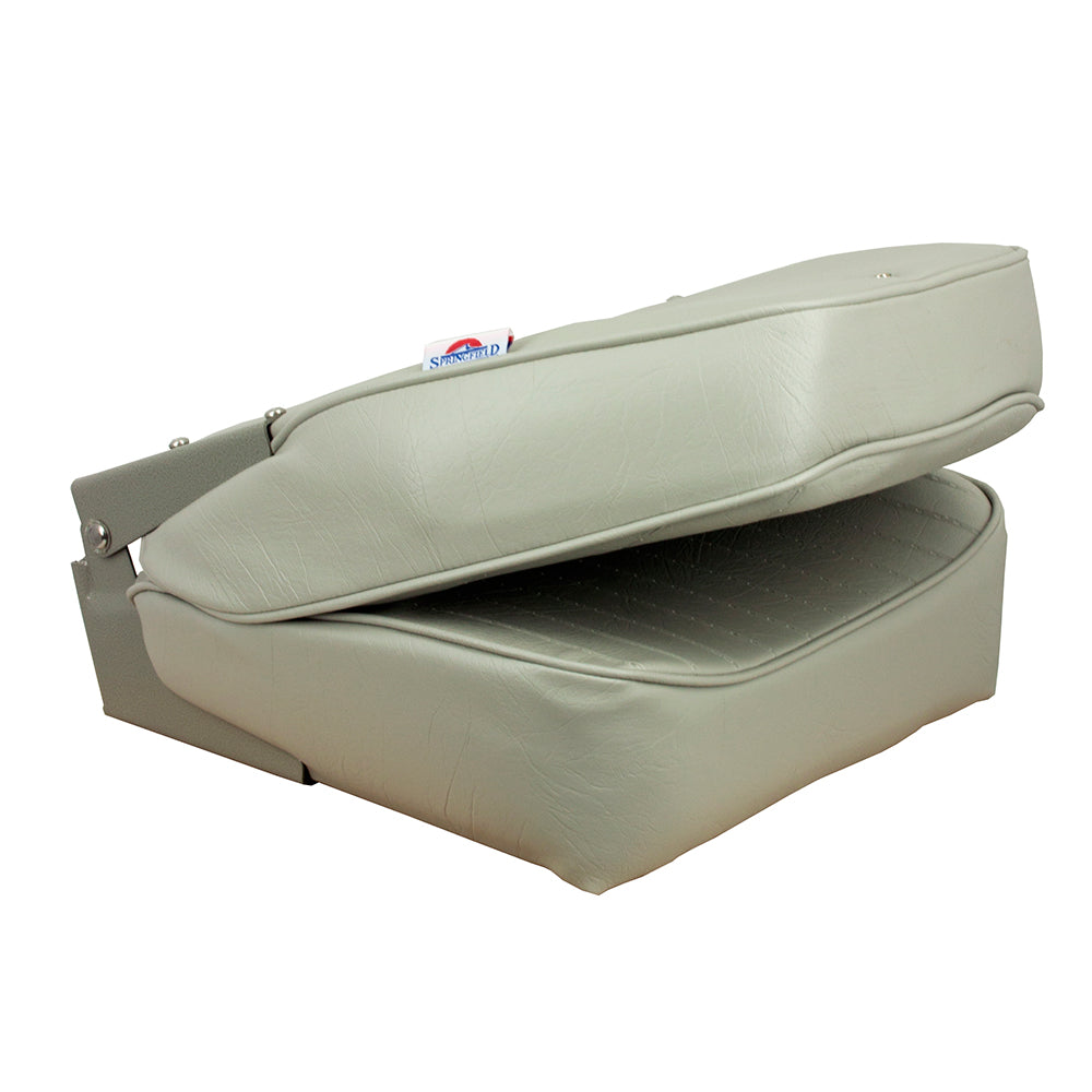Springfield Marine Springfield High Back Folding Seat - Grey - 1040643