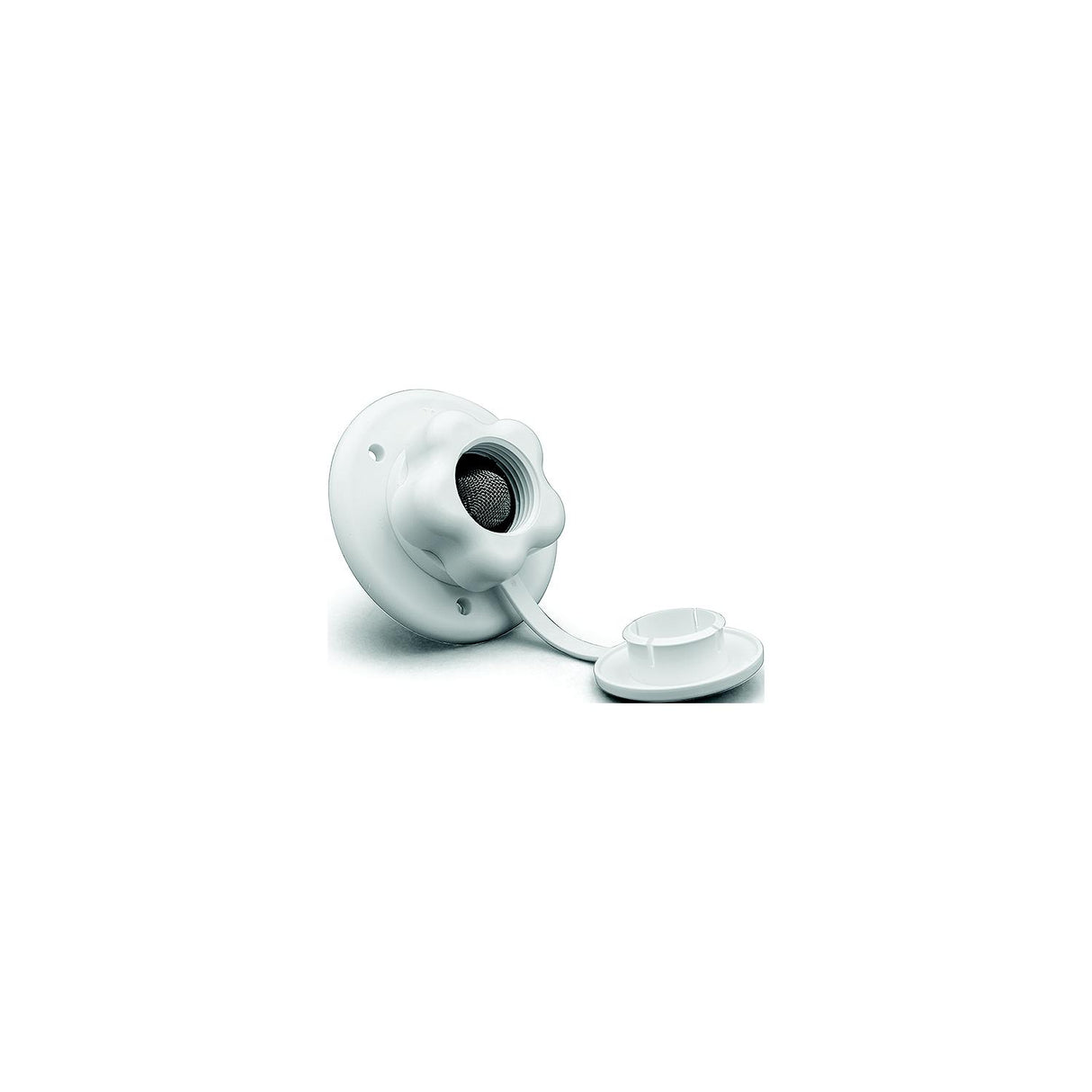 B&B Molders B and B Molders 94216 City Water Fill w/Plastic Check Valve, Polar White - image 1