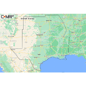 C-MAP M-NA-Y215-MS US Lakes South Central REVEAL™ Inland Chart