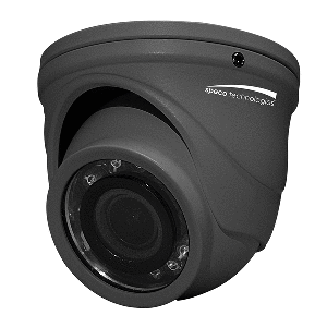 Speco Tech Speco 4MP HD-TVI Mini IR Turret w/2.9mm Lens - Grey - HT471TG