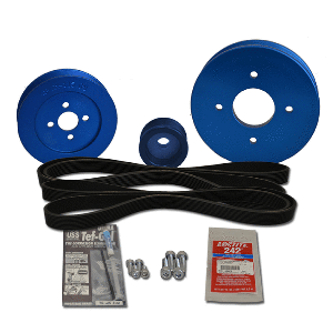Balmar Pulley Kit f/Yanmar 2GM20-F, 3GM30-F, 3GM-F - 48-YSP-3GM-B
