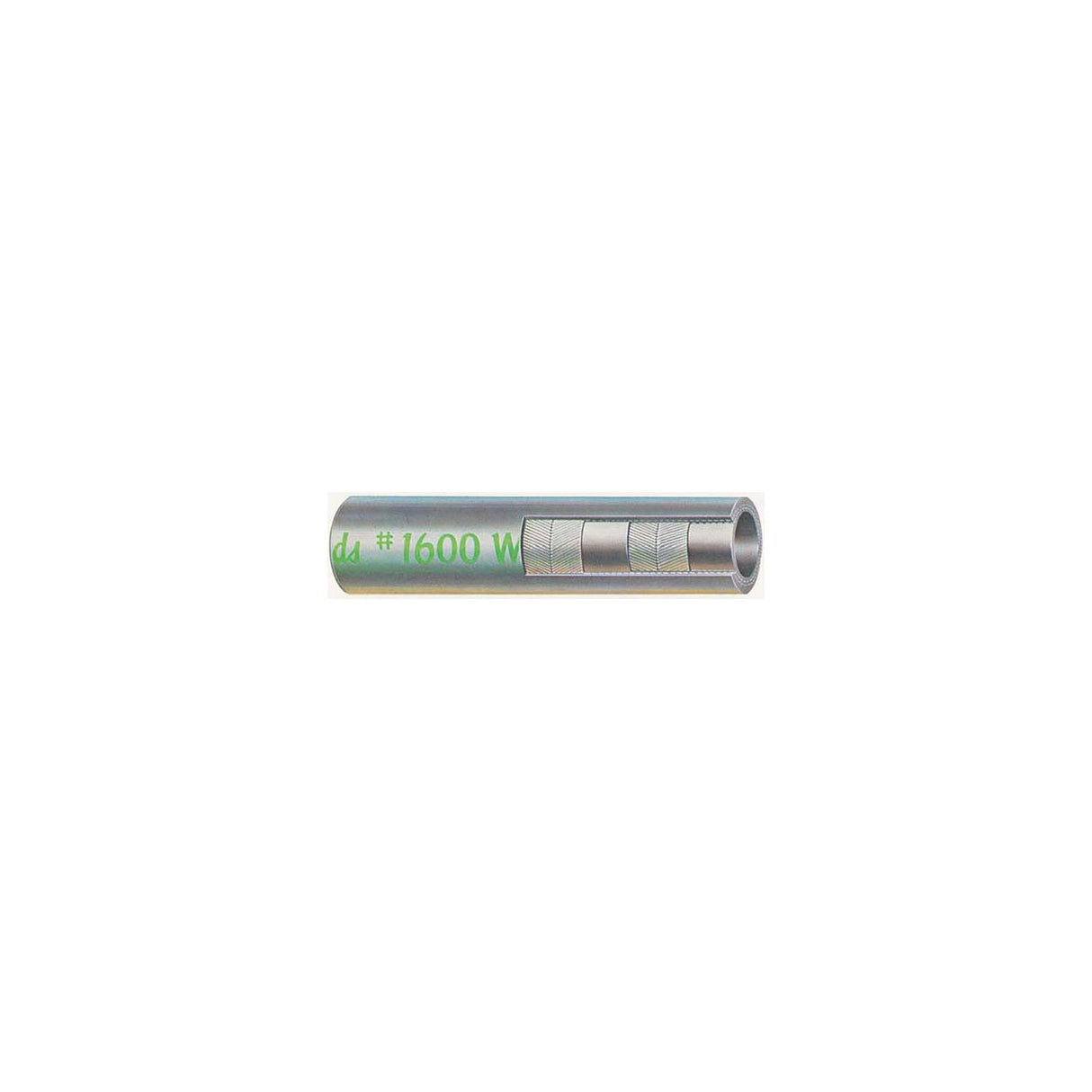 Shields Hose Shields Marine 116-160-1006B Extra Heavy Duty Water Heater Series 1600 50' Hose | 1" ID & 1-29/64" OD | 800# Working Pressure