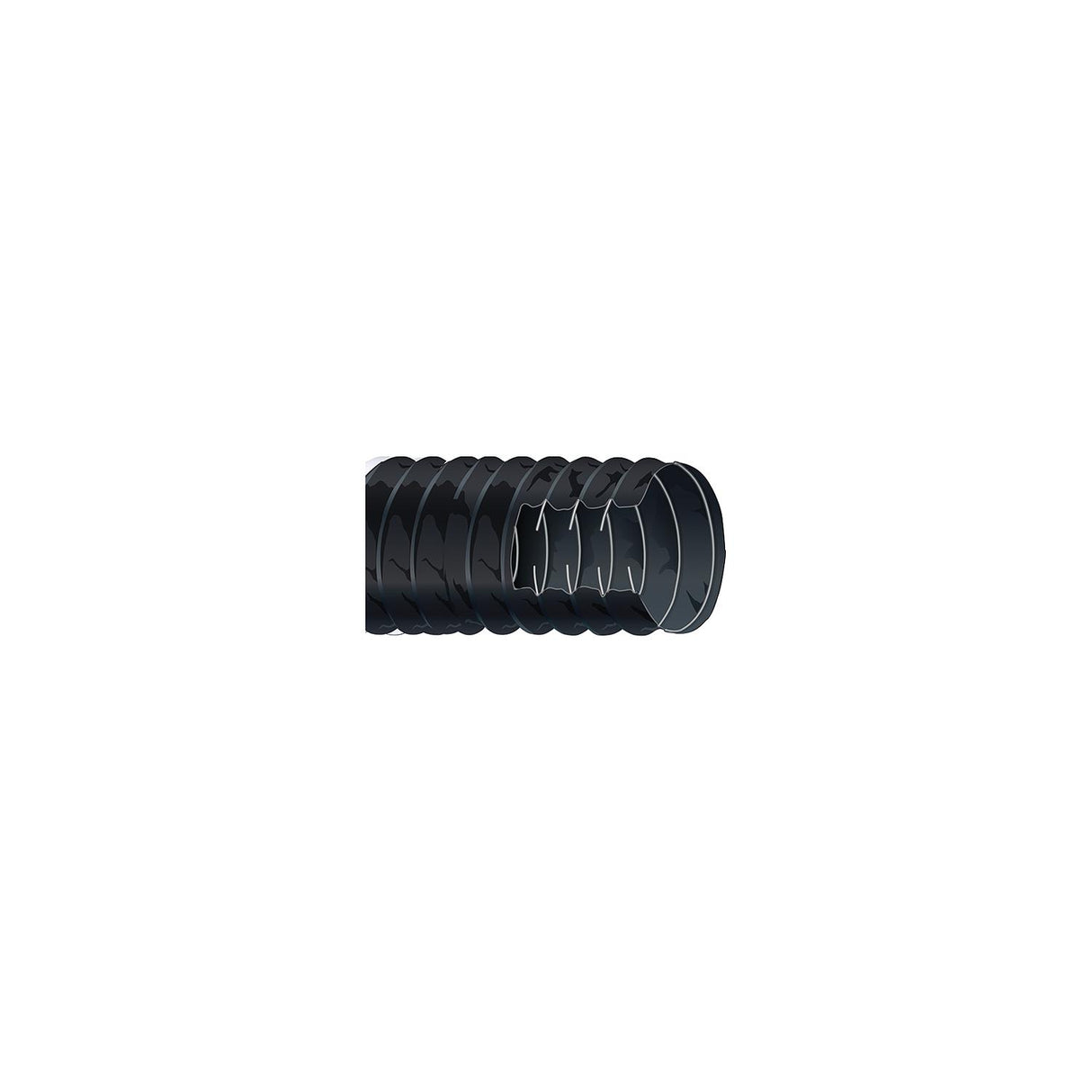 Shields Hose Shields Marine Series 400 & 402 Vinylvent Ducting Hose | Black - 16-402-4000S
