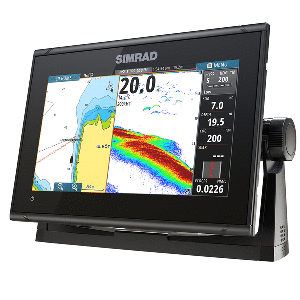 Simrad GO9 XSE Chartplotter/Fishfinder w/C-MAP Discover Chart - No Transducer - 000-13210-002