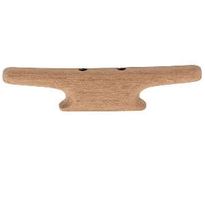 Whitecap 6" Cleat - Teak - 60401