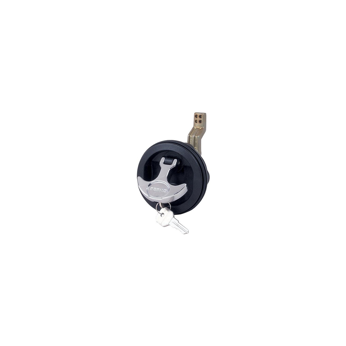 Perko T Handle Flush Lock, Black - 1092DP1BLK