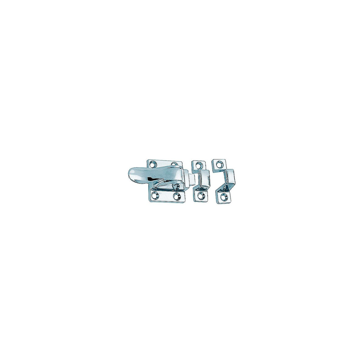 Perko Cupboard Catch w/Flush Strike - 1102DP1CHR