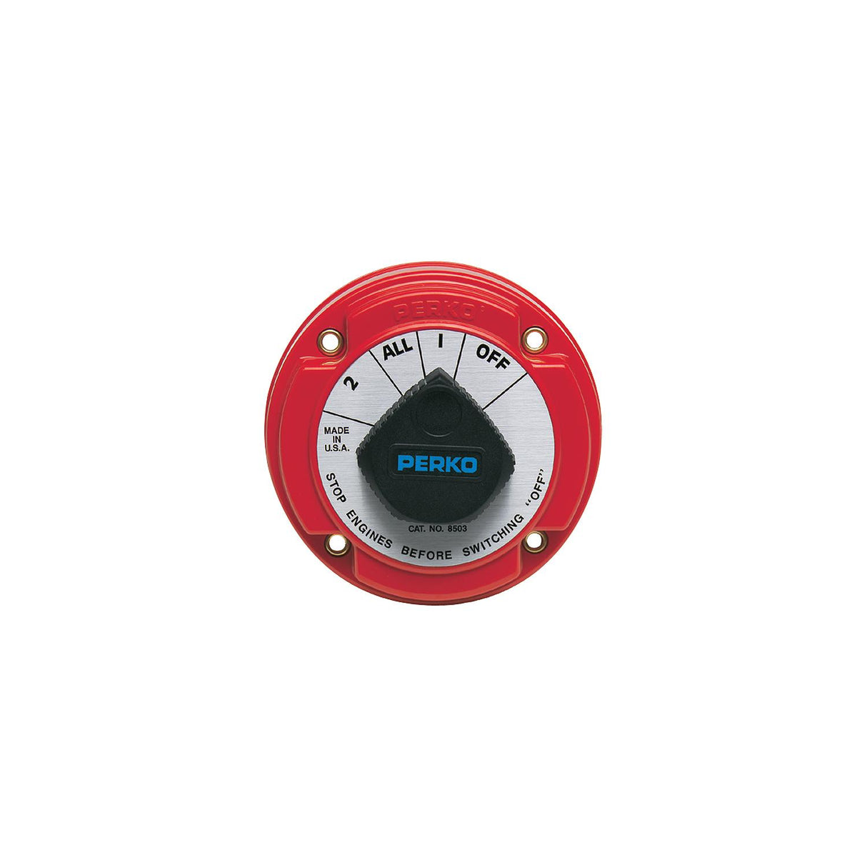 Perko Battswitch w/Alternator Disconnect - 8503DP